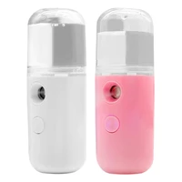 30ml mini nano facial sprayer humidifier usb charging face moisturizing steamer nebulizer skin care tools air purifier sprayer