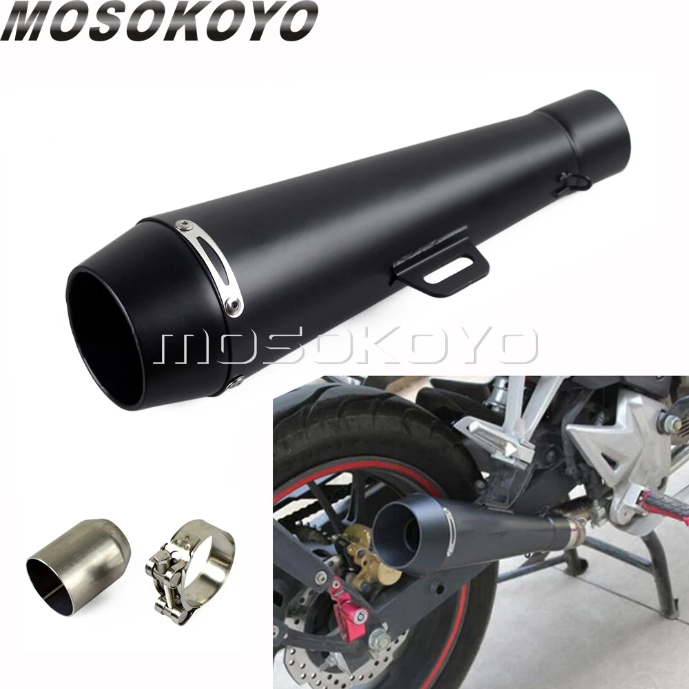 Универсальный глушитель для гоночного мотоцикла M4 выхлопная труба Benelli Kawasaki Honda