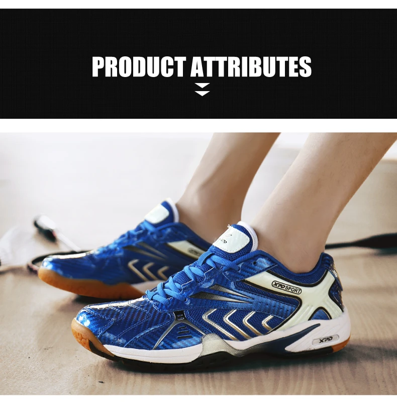 Unisex Training Badminton Shoe Men Indoor Profession Shoes Women Wear-resistant Sport Shoes Tennis Athletics Volleyball Sneakers
