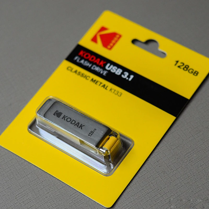 

Kodak Metal USB3.0 USB flash drive for Macbook/laptop/PC 32GB 64GB 128GB 256GB Pendrive High speed pen drive free adapter