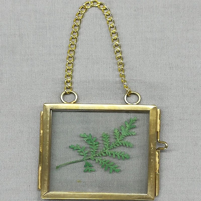 1x Hanging Vintage Shabby Chic Photo Frame Picture Metal Specimen Clip New | Дом и сад
