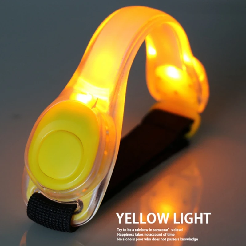 

1Pair Reflective Outdoor Running Light - High Visibility Outdoor Exercise Safety Light Running Cycling Gear