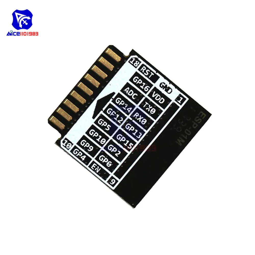 Модуль беспроводной передачи Wi-Fi diymore ESP-01M ESP8285 IOT 1 Мбайт | Электронные компоненты