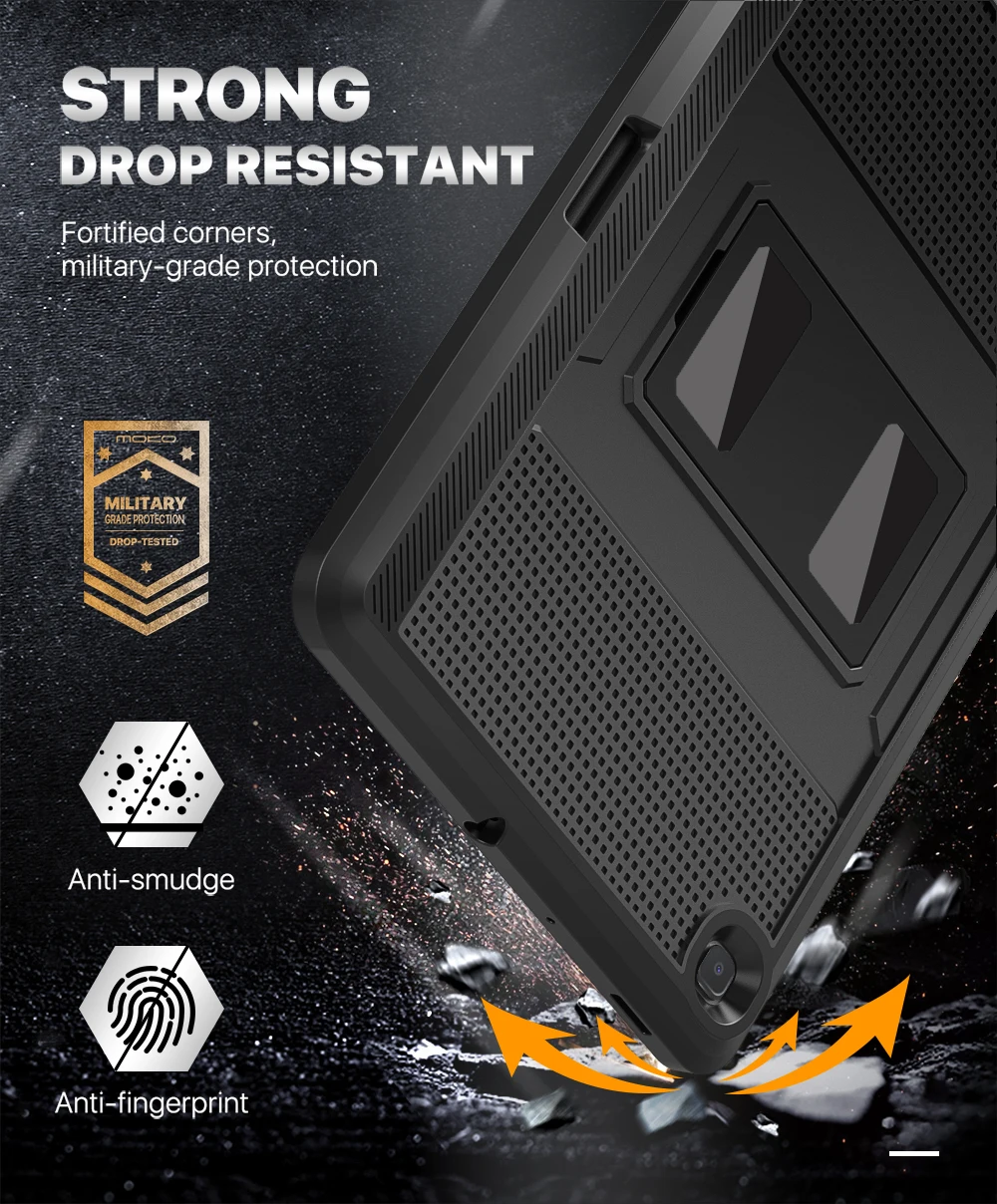 case for samsung galaxy tab s6 lite 10 4 2020heavy duty shockproof full body rugged hybrid cover with screen protectorpecil free global shipping