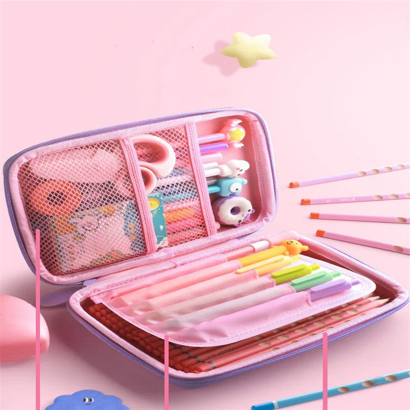 

Pencil Cases Unicorn Trousse Kawaii Stationery Licorne Etui Estuche Case School Supplies Cute Papeleria Astronaut Pencil Box Bag