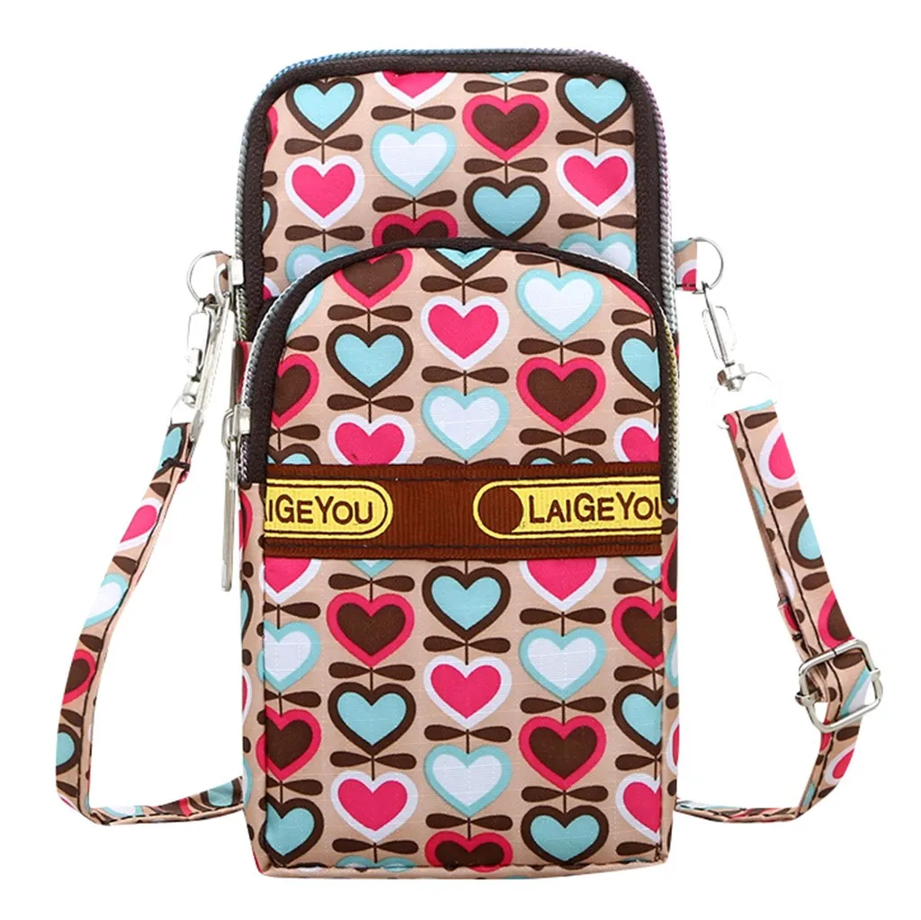 

Fashion Neutral Nylon Students Outdoor Sports Arm Bag Phone Bag Shoulder Bag