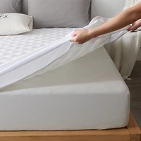 soft sanding quilted mattress cover anti mite quilting bed cover king size customized fitted sheet not including pillowcase