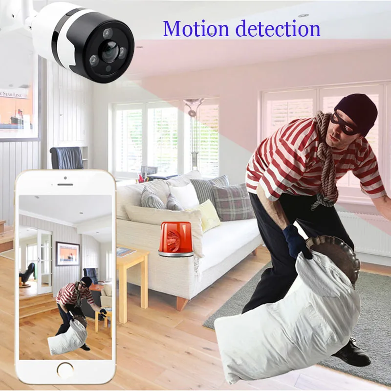 INQMEGA IP камера 1080P 720P Водонепроницаемая камера-пуля WiFi 360 безопасность ИК видение беспроводная ip-камера наружная камера видеонаблюдения с WiFi