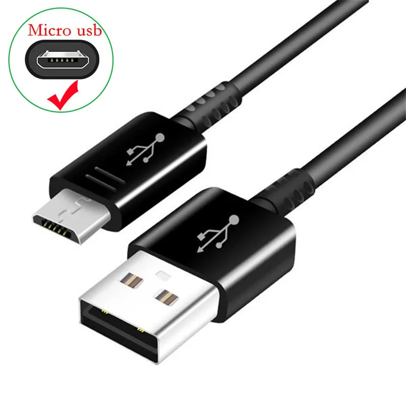Зарядное устройство с Micro USB кабелем адаптер для быстрой зарядки Тип C Samsung M11 M31S