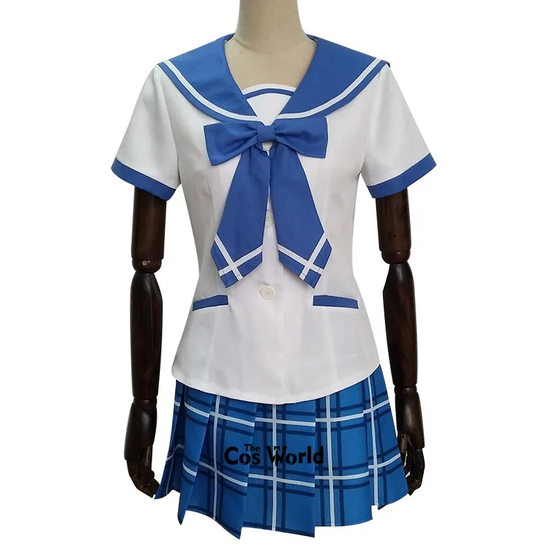 Strike The Blood Himeragi Yukina школьная форма топы юбка наряд аниме костюмы для косплея |
