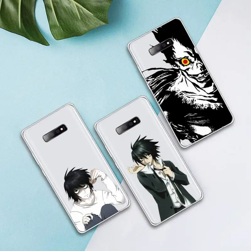 

Rem and Misa Death Note Phone Case Transparent For Samsung Galaxy A S Note J 5 8 51 2016 Prime 20 Ultra 6 7 Edge PLUS 21