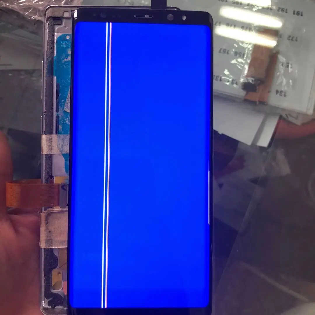 

With Defect Original AMOLED lcd For Samsung Galaxy Note 8 LCD Note8 N950 N950F 6.3"Disaplay with Screen Touch Digitizer Assembly
