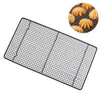 baking insert rack for cookie holder single layer carbon steel cake biscuit cooling mesh wire grid grilling bread drying tray