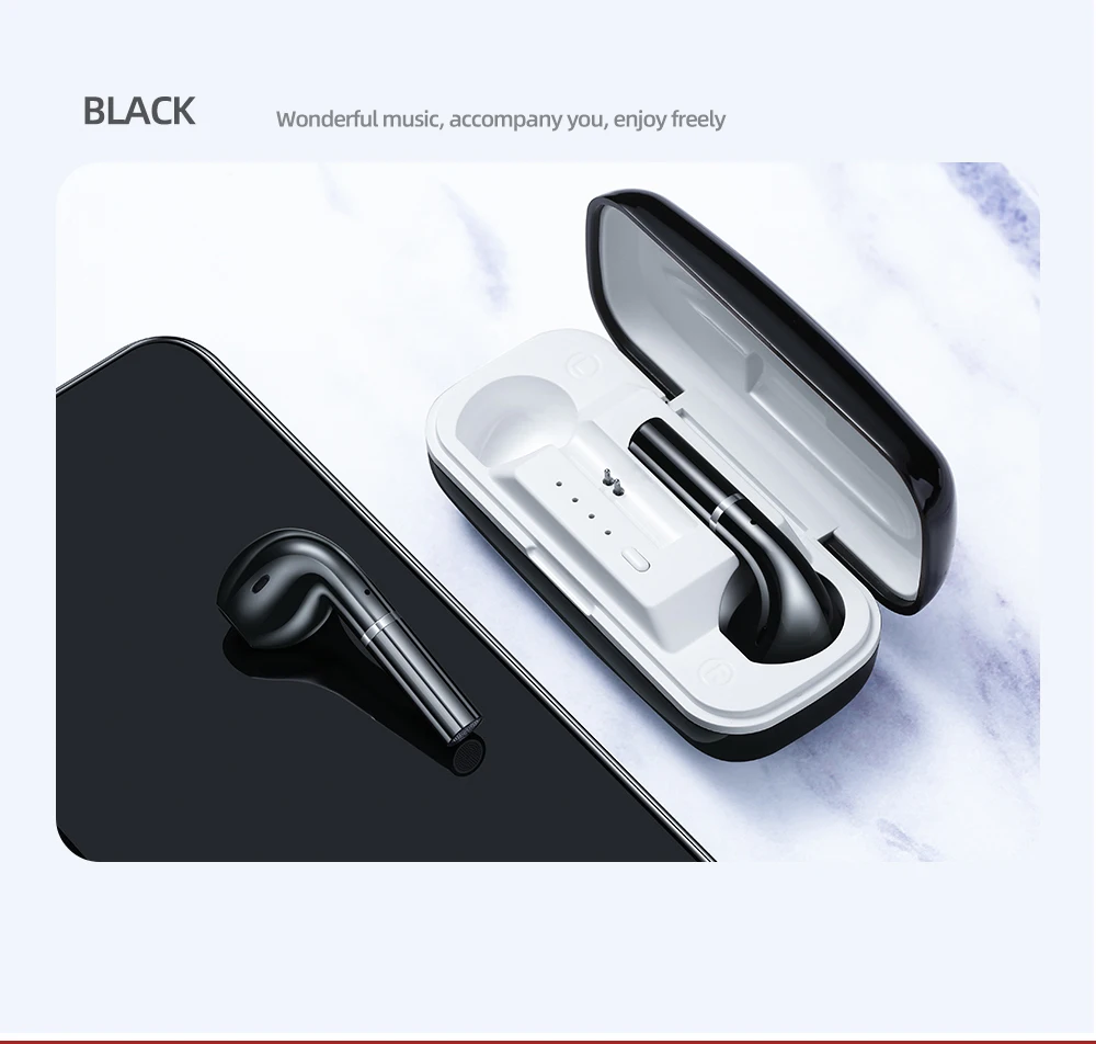 JOYROOM T06MINI TWS наушники Bluetooth 5,0 сенсорное управление Беспроводная стереогарнитура наушники-вкладыши с микрофоном HIFI качество тона
