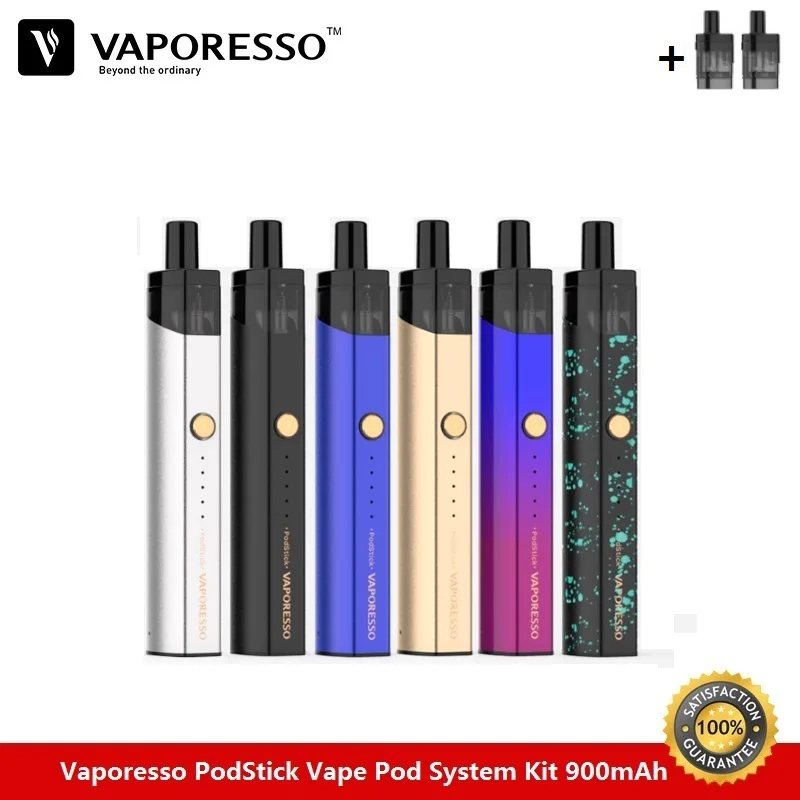 Оригинальный вейп набор Vaporesso Podstick аккумулятор 900 мА · ч 2 мл Ом сетчатая катушка