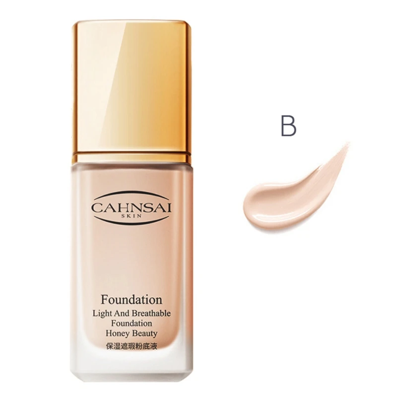 Tender skin tone Профессиональный Полный охват Жидкая Основа основа для лица макияж натуральный цвет отбеливающий консилер стойкий праймер макияж - Цвет: Tender skin tone