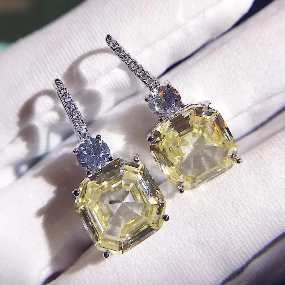 

Роскошный Фианит, дизайнерские ювелирные изделия из стерлингового серебра 925 пробы, женская бижутерия известного бренда