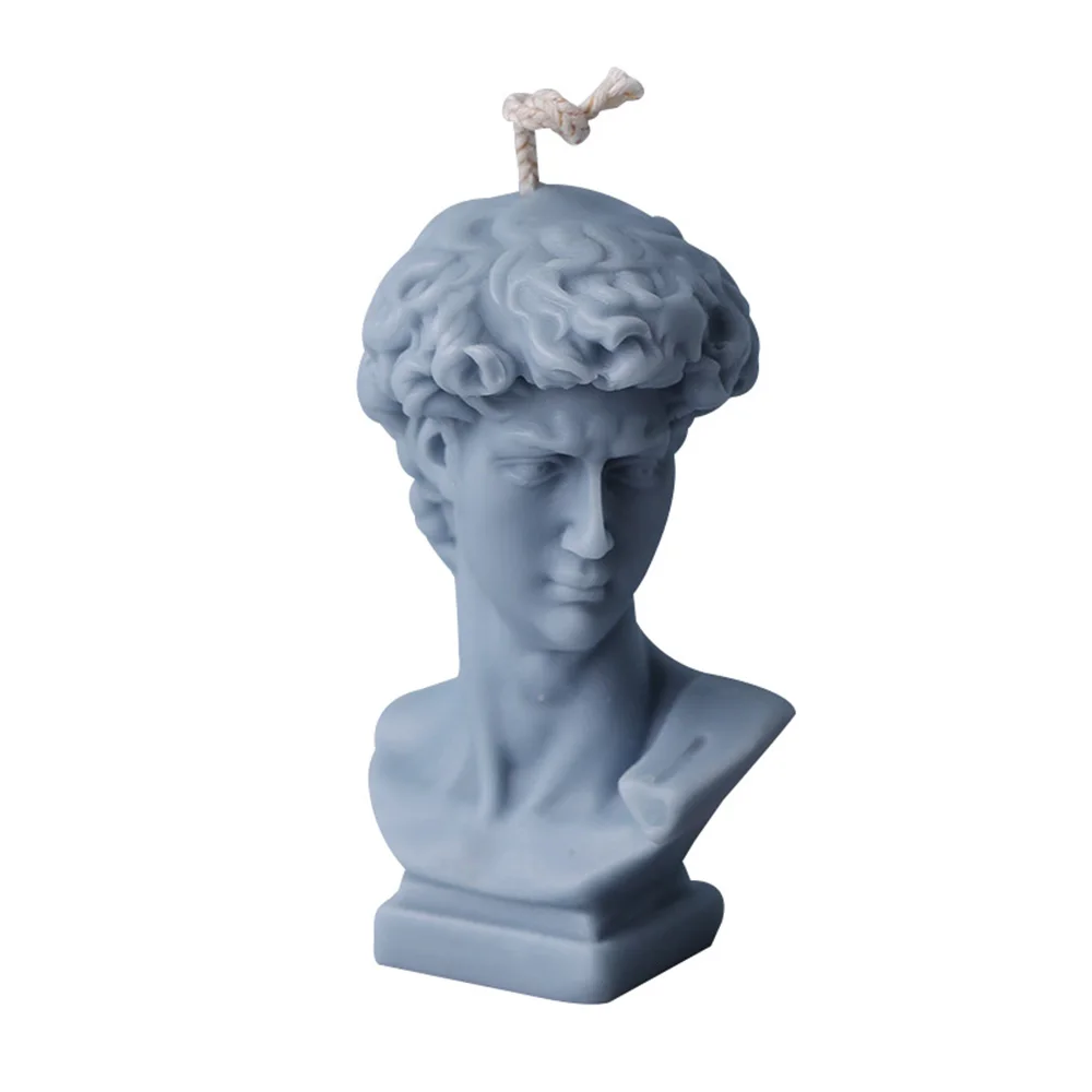 

3d Silicone Molds Diy Aromatherapy Mold Candle Portrait David