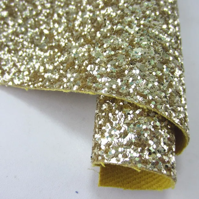 12- Light Gold 30 см X 134 см рулон черного, белого, серебристого цвета, плотная блестящая ткань, искусственная синтетическая кожа для банта, материал для свадебного украшения, сделай сам, CN226 - Цвет: 12- Light Gold