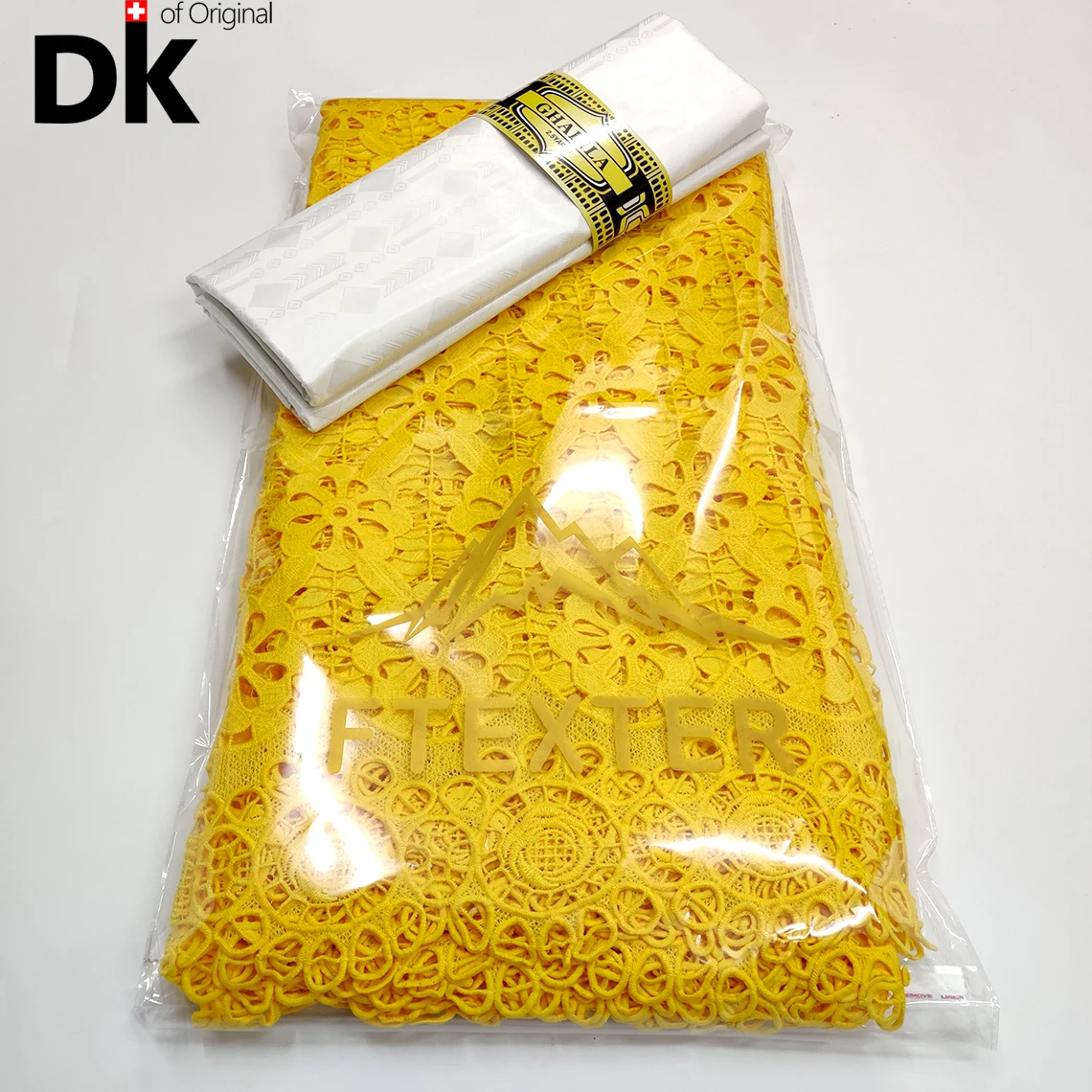 

2.5+2.5 Yards 2021 New Design Afrian Lace Material 100% Swiss Voile Lace In Switzerland With Basin Riche Getzner Dress Fabric