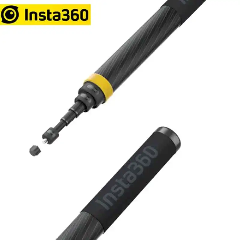 Сверхдлинный монопод для селфи из углеродного волокна 3 м невидимый Insta360 ONE X2 R X