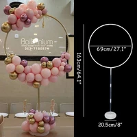balloon arch stand ring stand for baby shower wedding decoration balloons chain round hoop holder birthday party baloon globo