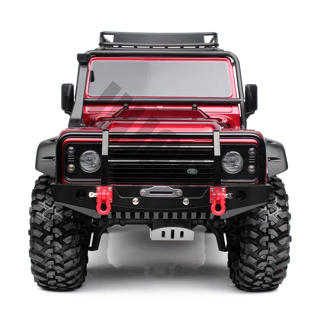 Металлический TRX-4 передний бампер с светильник для 1:10 RC Гусеничный автомобиль