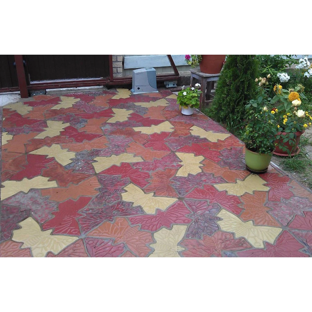 4 искусственных камня для создания дорожек в саду сделай сам|Формы уличной