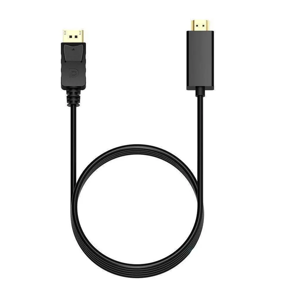 Кабель-адаптер DP-HDMI для ноутбука ПК HD ТВ 1 8 м | Электроника