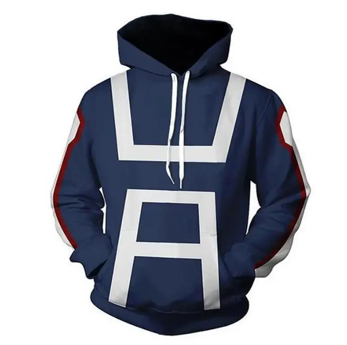 22 My Hero Academy Bakugo костюм кацуки для косплея костюм толстовки Аниме толстовки 3D новая мужская женская одежда колледжа - Цвет: 22