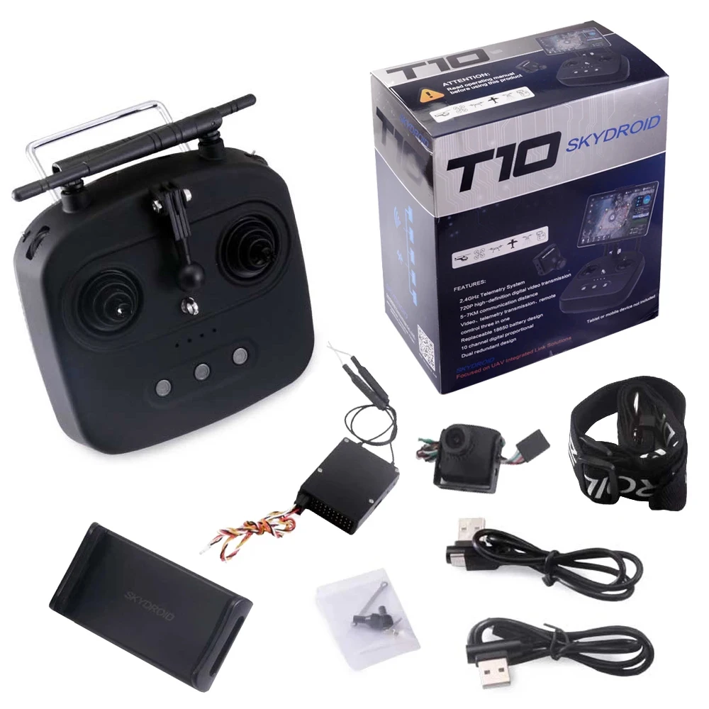 Skydroid T10 дистанционного Управление мини Камера 10 км цифровая карта передачи 4-в-1