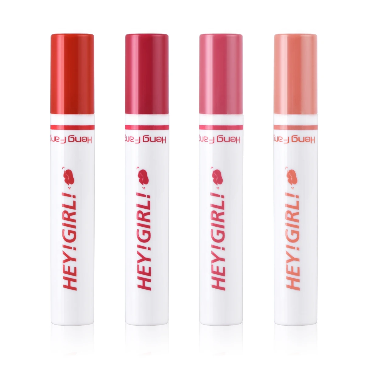 HengFang инструмент для макияжа губ замечательные дымовые тюбики помады 4 шт. набор