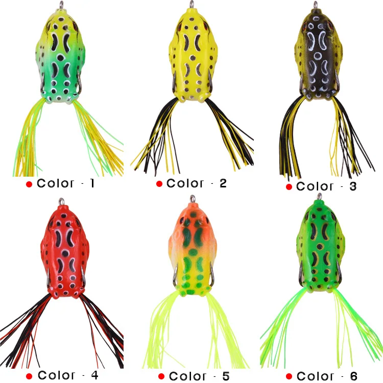 

6g-12g Minnow Crank Bait Top Water Frog Soft Fishing Lure Pike Wobblers Artificial Bait For Fishing Tackle Bass Lures Ray Frog