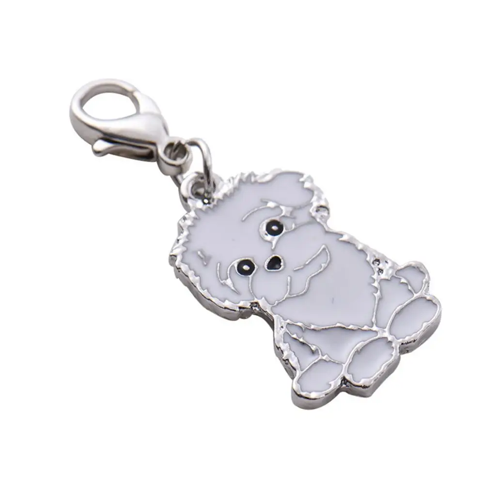 Pet dog's identification Necklace Pendant Collar Identity Card for Bichon Frise | Дом и сад