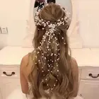 Потрясающая женская свадебная бижутерия для волос