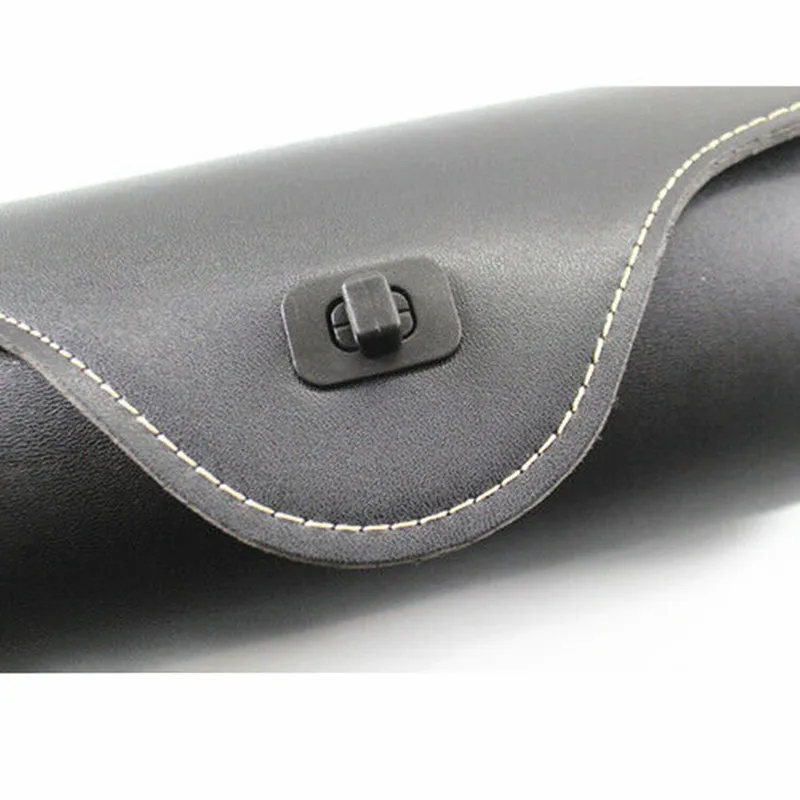 Мотоциклетная черная полиуретановая сумка для инструментов багажа скутера