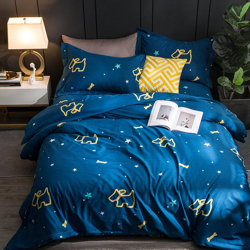

Boho Red Duvet Cover set 3/4Pcs Twin Full Queen Brushed Cotton Heavyweigh Warm Bedding Comforter Cover Flat sheet Pillowcases