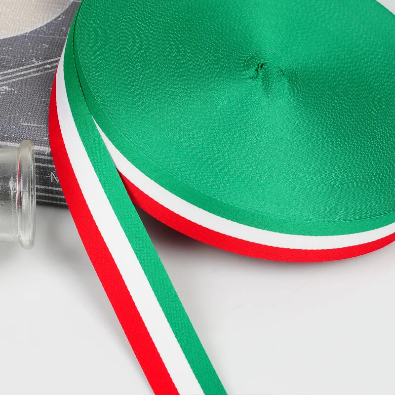 50 ярдов разноцветная полосатая лента для триппинга саржевая аксессуары текстиля