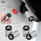 4 шт., колпачки для клапанов автомобильных шин Mitsubishi ASX Lancer Pajero Outlander L200 EVO Lancer EX Pajero Auto гаджет