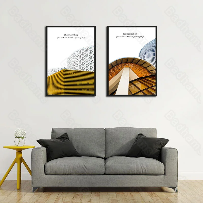 

Modern Home Decoration Painting Living Room Sofa Background Wall Painting Bedroom Architectural Photography Painting