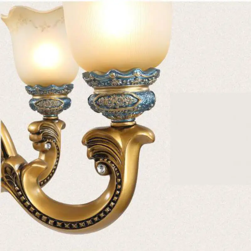 Домашний светодиодный потолочный светильник люстра стеклянный абажур для