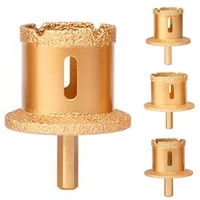 diamond double layer hole opener basin drilling down pipe sink marble material ceramic tile washbasin drill bit