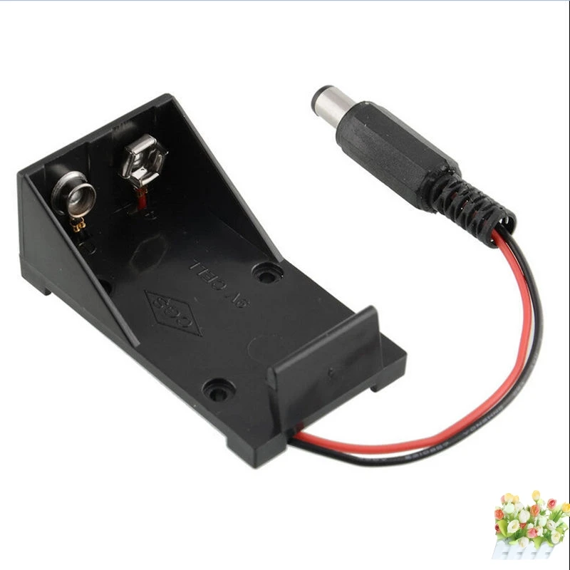 5 5x2 1 мм шт. для Arduino Чехол держатель батарейный отсек хранения 9 в провод DC