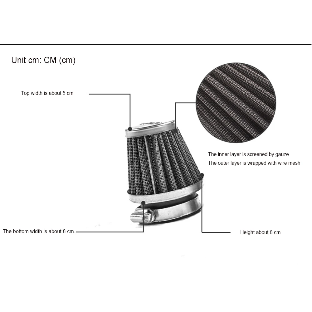 Аксессуары для модификации мотоцикла двухслойная проволочная головка с