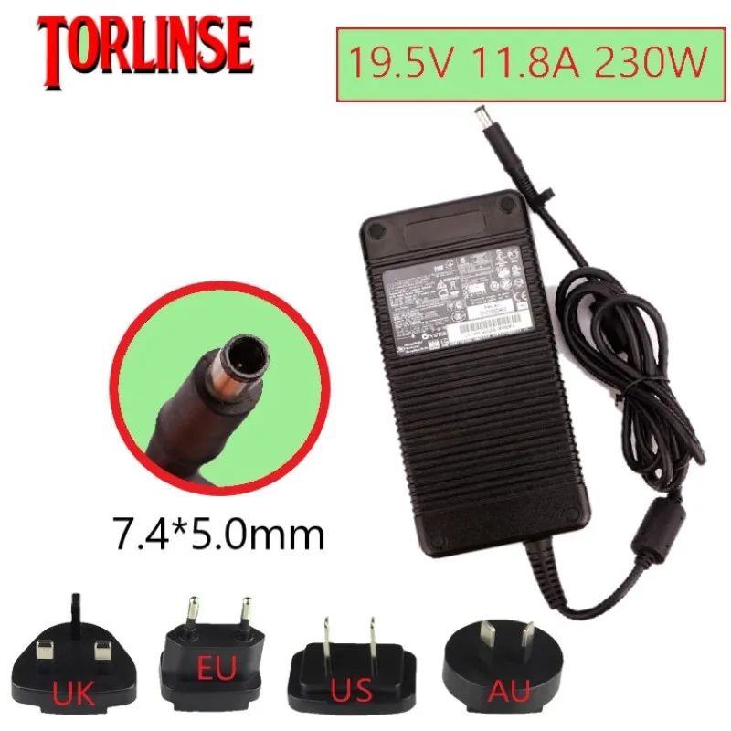 

Зарядное устройство для ноутбука 19,5 в, 230 А, Вт, адаптер питания переменного тока