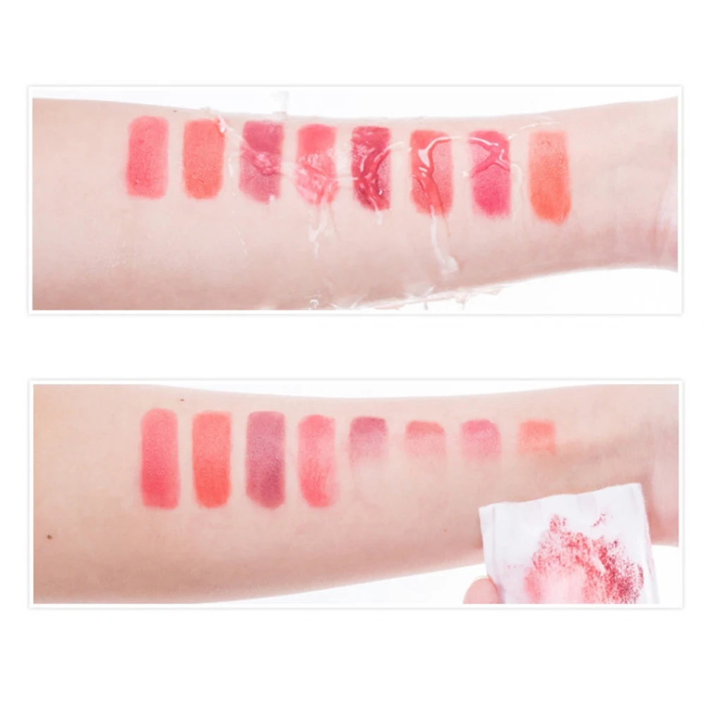 Водостойкая матовая губная помада долговечная бархатная сексуальный красный