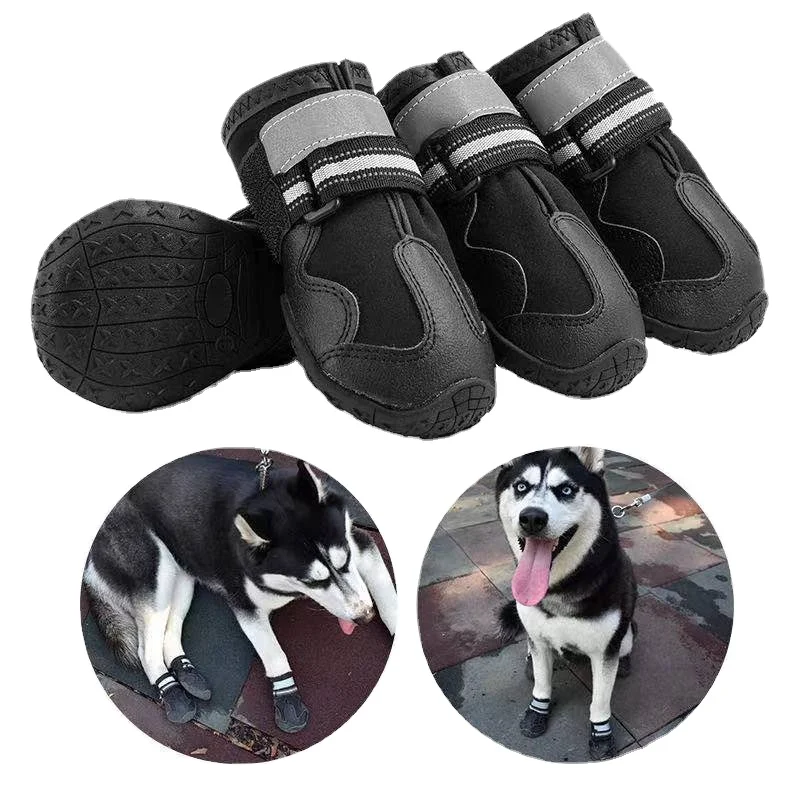 

Four seasons for dogs to prevent sun damage and throw off breathable dog shoes Pet Dog shoes Waterproof Anti-slip