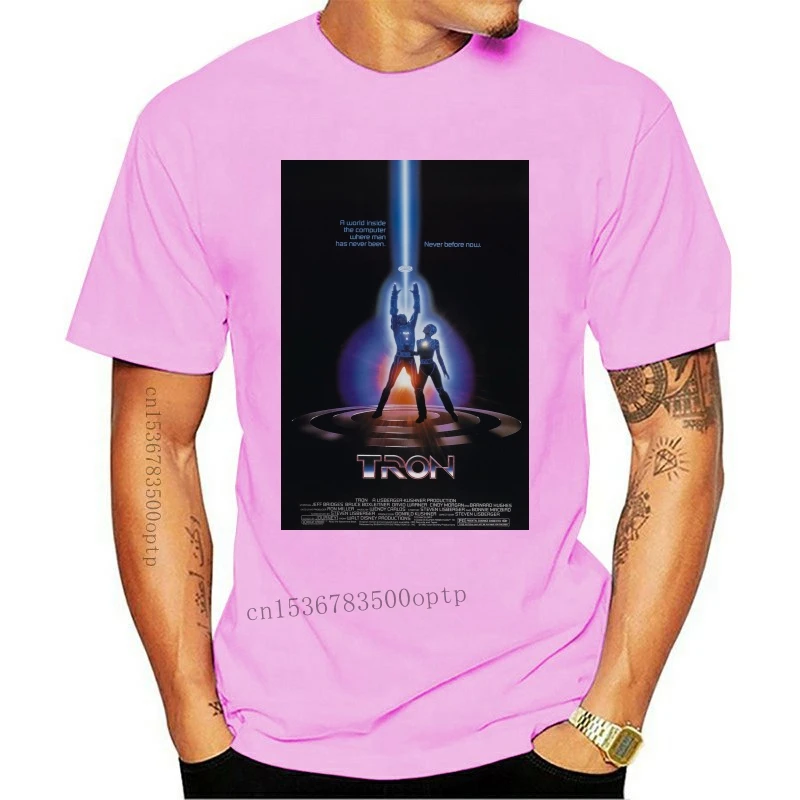 

New TRON Movie Poster T shirt Black all sizes