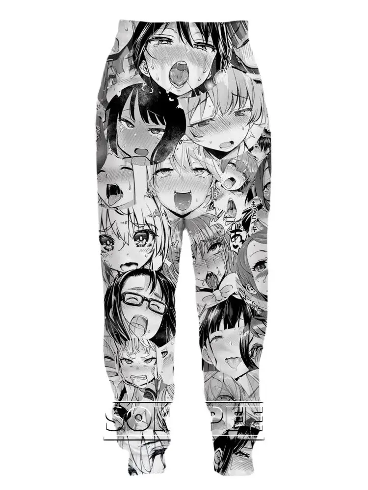 Buy XSKJY Unisex Anime Pants 3D Print Sweatpants Jogging Pants Sport Pant  Trousers with Drawstring, A-1, Large at Amazon.in
