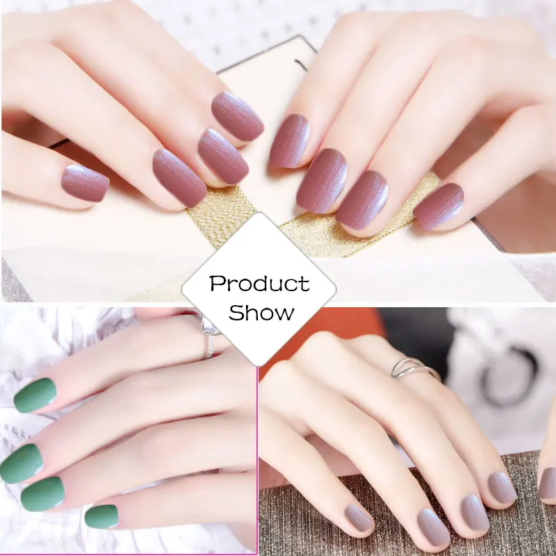 УФ гель для ногтей отмачиваемый Блестящий жемчужный Цветной Гель лак